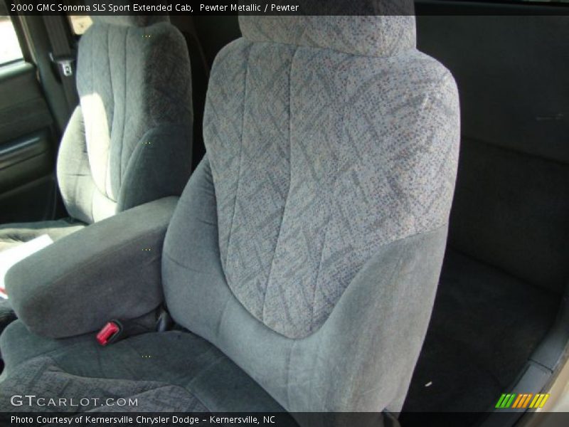 Pewter Metallic / Pewter 2000 GMC Sonoma SLS Sport Extended Cab