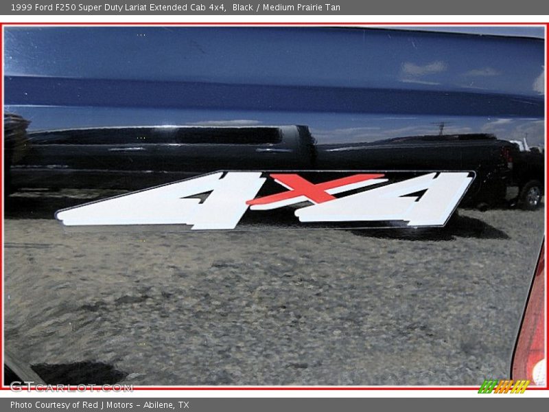Black / Medium Prairie Tan 1999 Ford F250 Super Duty Lariat Extended Cab 4x4