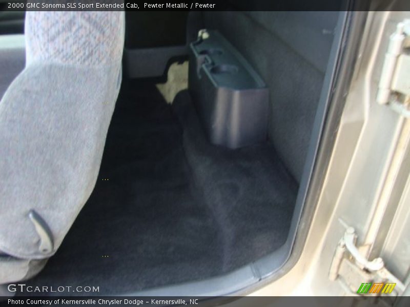 Pewter Metallic / Pewter 2000 GMC Sonoma SLS Sport Extended Cab