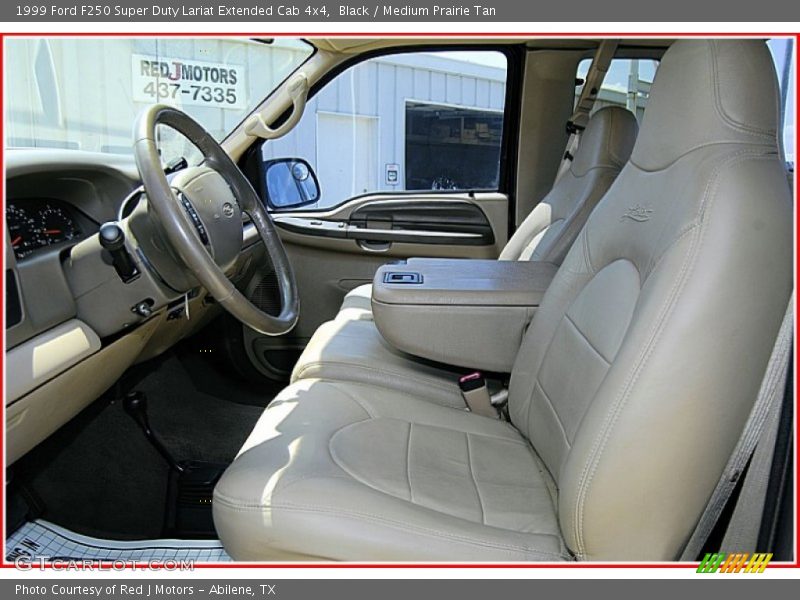 Black / Medium Prairie Tan 1999 Ford F250 Super Duty Lariat Extended Cab 4x4
