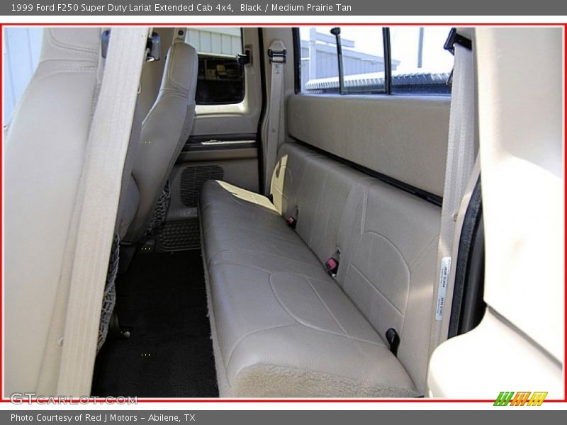 Black / Medium Prairie Tan 1999 Ford F250 Super Duty Lariat Extended Cab 4x4