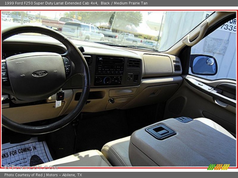 Black / Medium Prairie Tan 1999 Ford F250 Super Duty Lariat Extended Cab 4x4