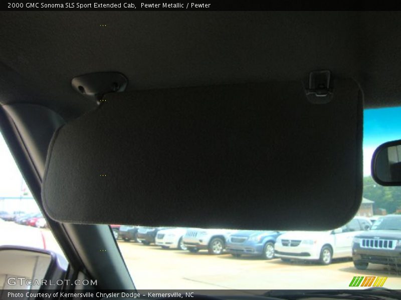 Pewter Metallic / Pewter 2000 GMC Sonoma SLS Sport Extended Cab
