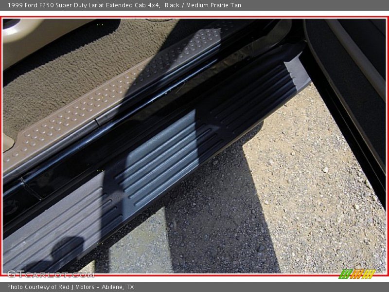 Black / Medium Prairie Tan 1999 Ford F250 Super Duty Lariat Extended Cab 4x4