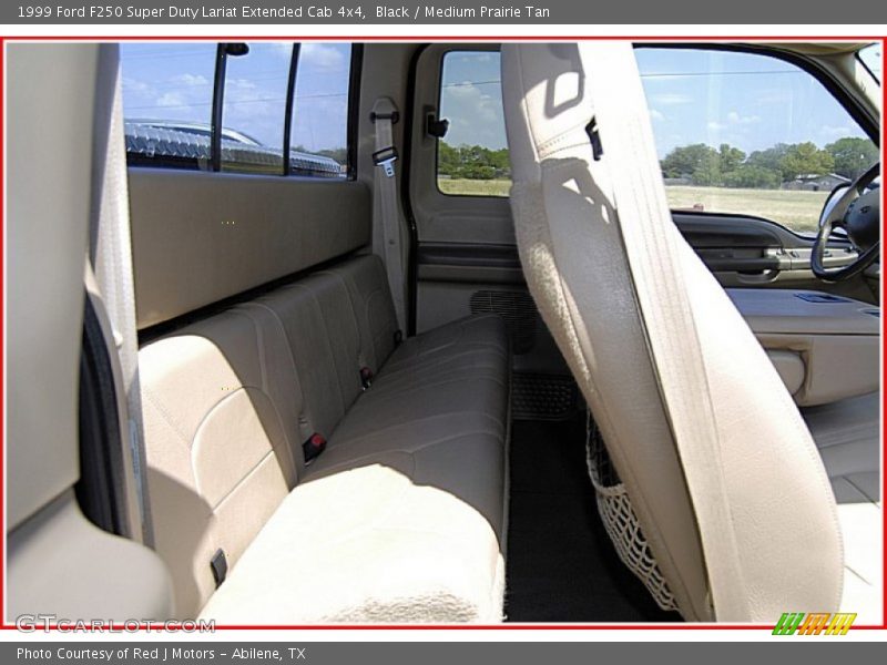 Black / Medium Prairie Tan 1999 Ford F250 Super Duty Lariat Extended Cab 4x4