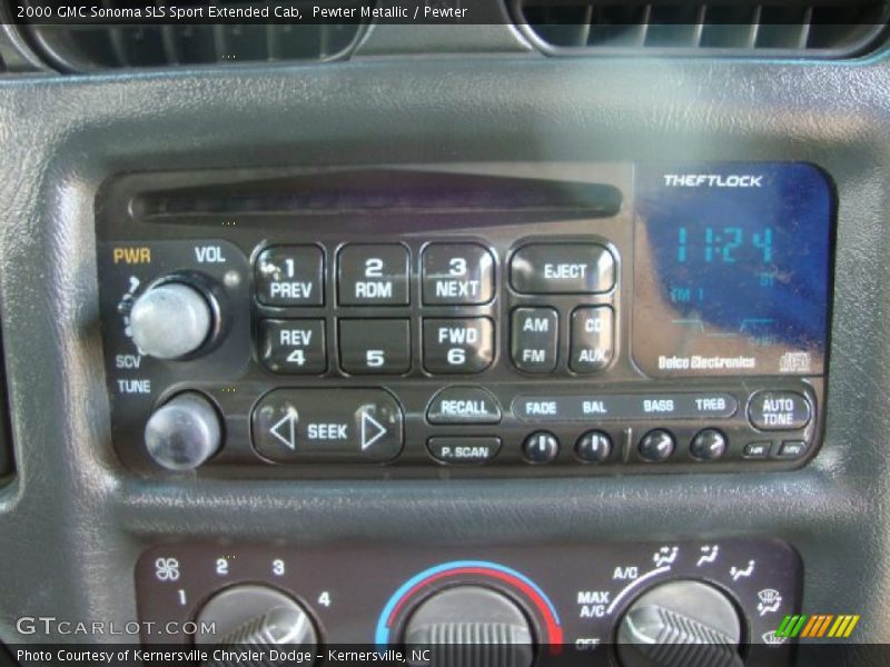 Pewter Metallic / Pewter 2000 GMC Sonoma SLS Sport Extended Cab