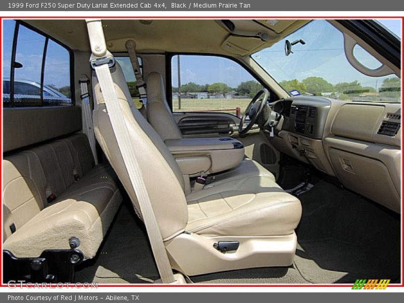 Black / Medium Prairie Tan 1999 Ford F250 Super Duty Lariat Extended Cab 4x4