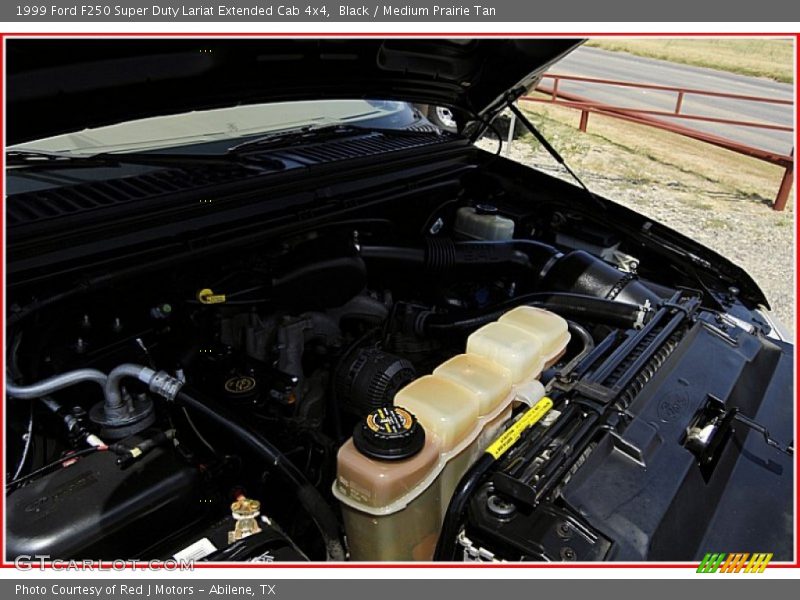 Black / Medium Prairie Tan 1999 Ford F250 Super Duty Lariat Extended Cab 4x4