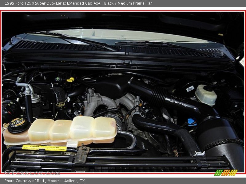 Black / Medium Prairie Tan 1999 Ford F250 Super Duty Lariat Extended Cab 4x4