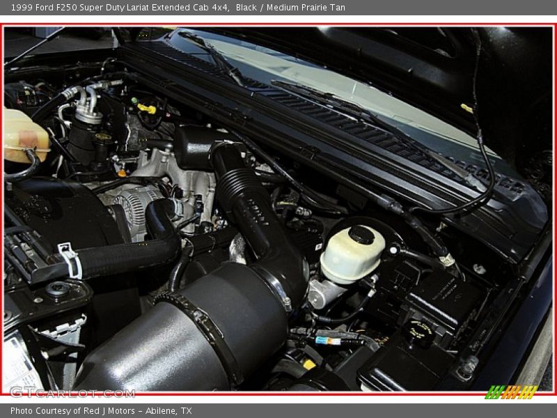 Black / Medium Prairie Tan 1999 Ford F250 Super Duty Lariat Extended Cab 4x4