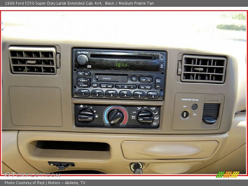 Black / Medium Prairie Tan 1999 Ford F250 Super Duty Lariat Extended Cab 4x4