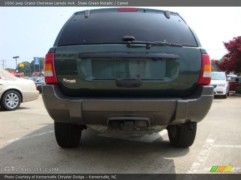 Shale Green Metallic / Camel 2000 Jeep Grand Cherokee Laredo 4x4