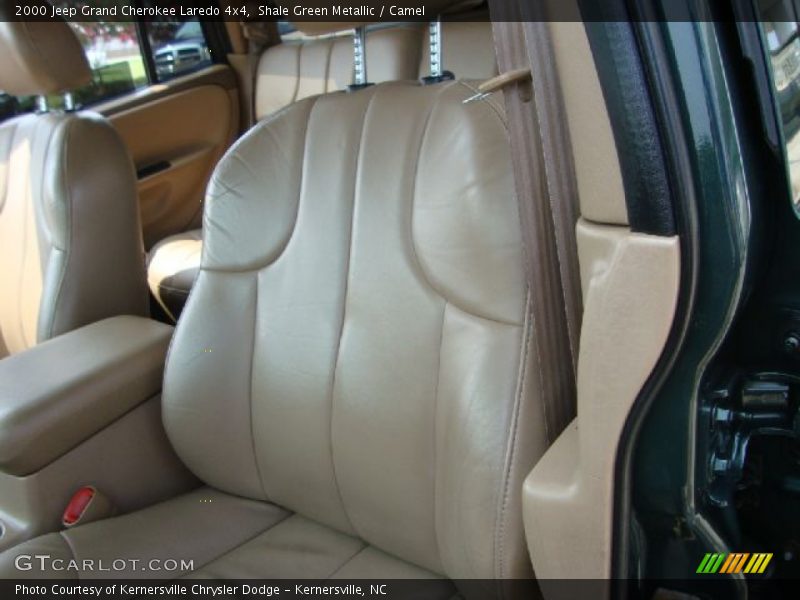 Shale Green Metallic / Camel 2000 Jeep Grand Cherokee Laredo 4x4