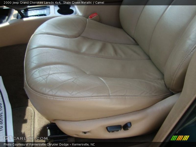 Shale Green Metallic / Camel 2000 Jeep Grand Cherokee Laredo 4x4