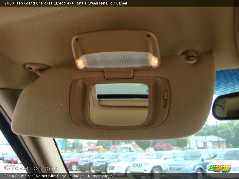 Shale Green Metallic / Camel 2000 Jeep Grand Cherokee Laredo 4x4