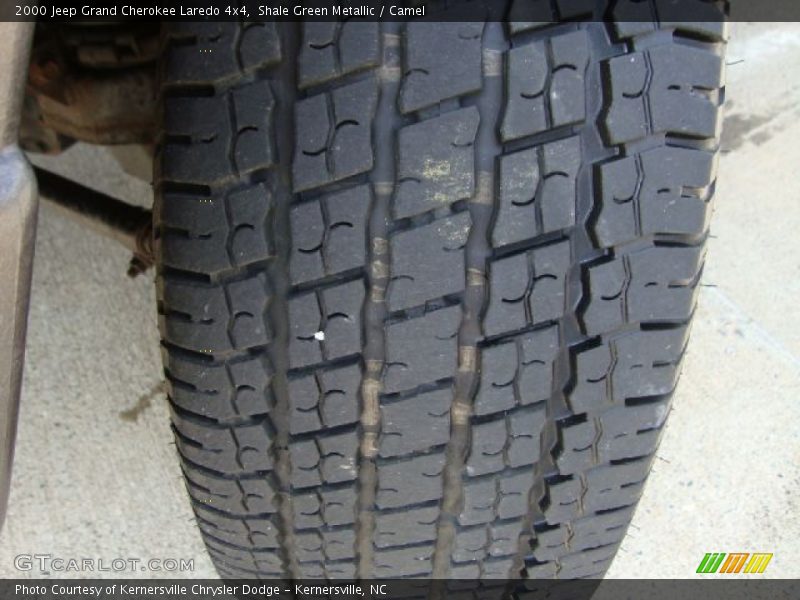 Shale Green Metallic / Camel 2000 Jeep Grand Cherokee Laredo 4x4