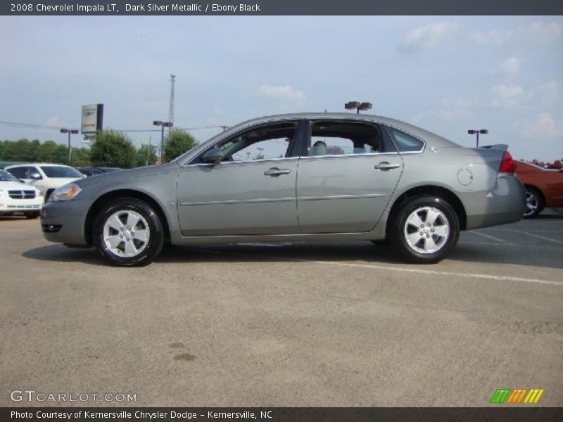 Dark Silver Metallic / Ebony Black 2008 Chevrolet Impala LT