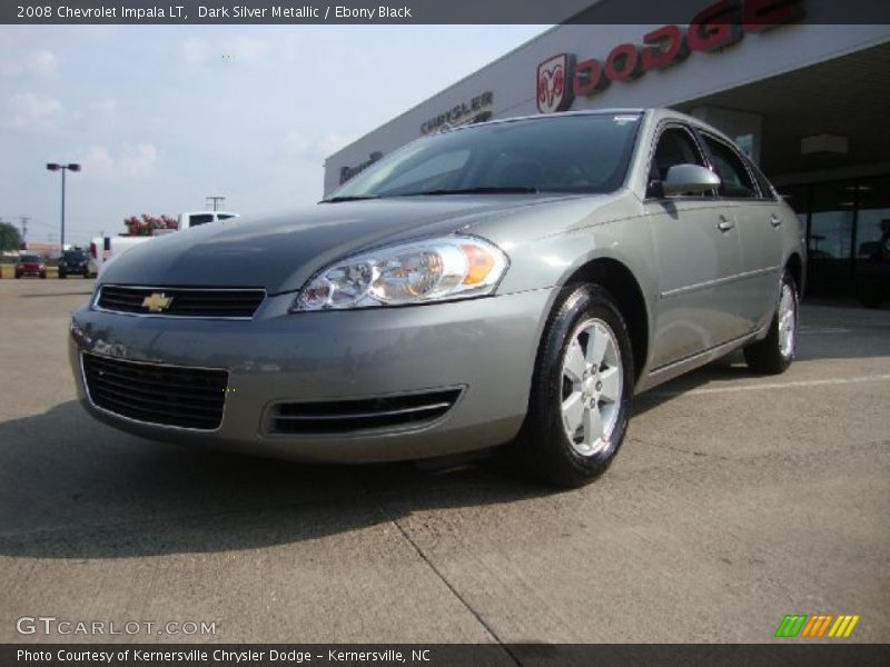 Dark Silver Metallic / Ebony Black 2008 Chevrolet Impala LT