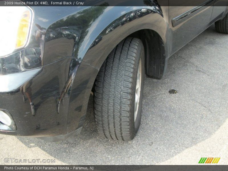 Formal Black / Gray 2009 Honda Pilot EX 4WD
