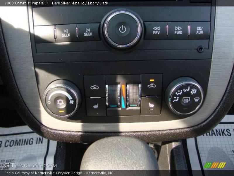 Dark Silver Metallic / Ebony Black 2008 Chevrolet Impala LT