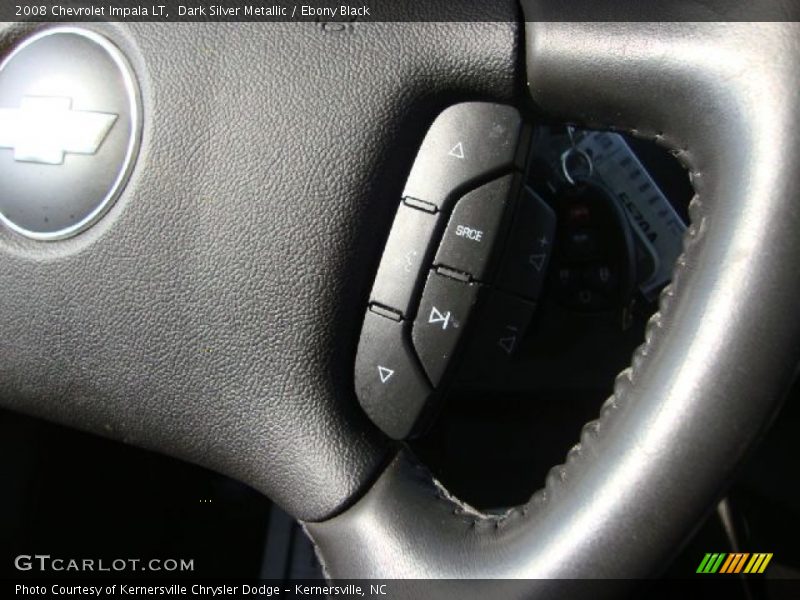 Dark Silver Metallic / Ebony Black 2008 Chevrolet Impala LT