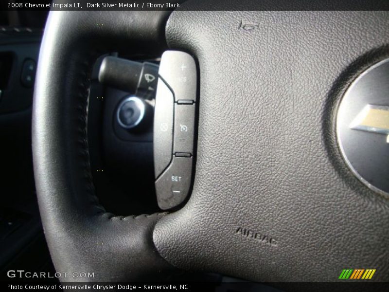 Dark Silver Metallic / Ebony Black 2008 Chevrolet Impala LT