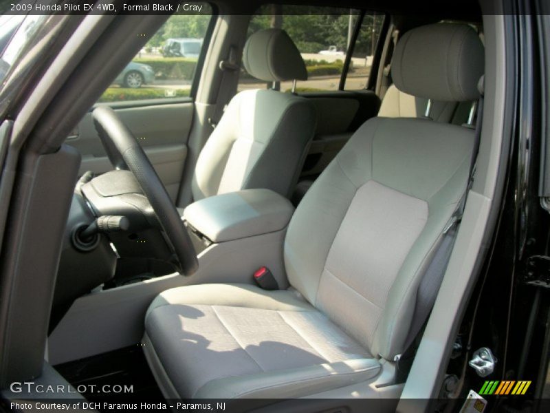 Formal Black / Gray 2009 Honda Pilot EX 4WD