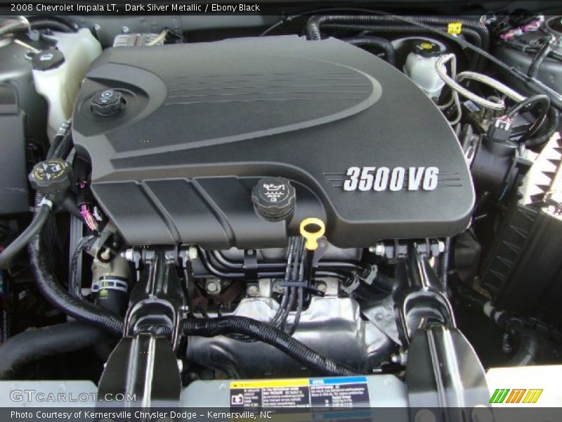 Dark Silver Metallic / Ebony Black 2008 Chevrolet Impala LT