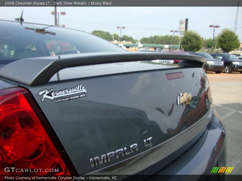 Dark Silver Metallic / Ebony Black 2008 Chevrolet Impala LT