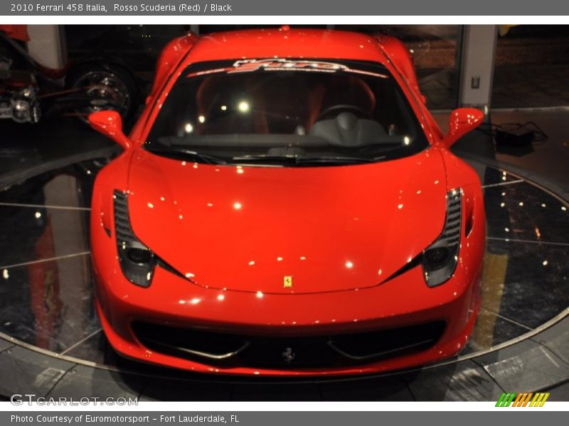 Rosso Scuderia (Red) / Black 2010 Ferrari 458 Italia