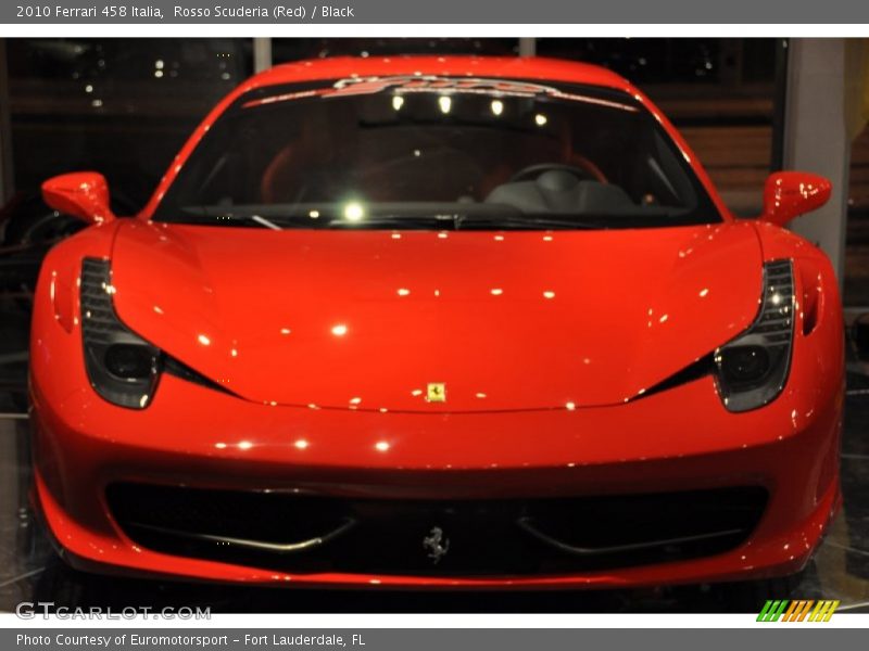 Rosso Scuderia (Red) / Black 2010 Ferrari 458 Italia