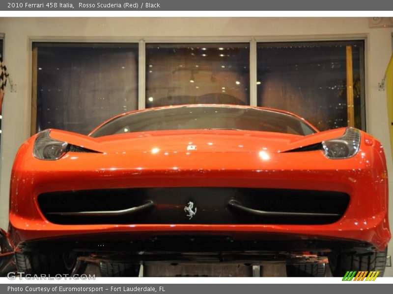 Rosso Scuderia (Red) / Black 2010 Ferrari 458 Italia