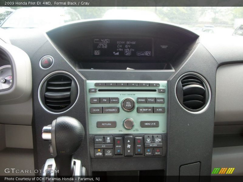 Formal Black / Gray 2009 Honda Pilot EX 4WD