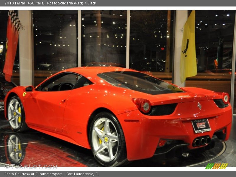 Rosso Scuderia (Red) / Black 2010 Ferrari 458 Italia