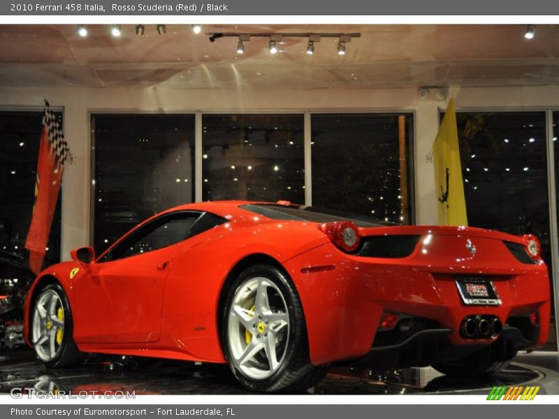 Rosso Scuderia (Red) / Black 2010 Ferrari 458 Italia