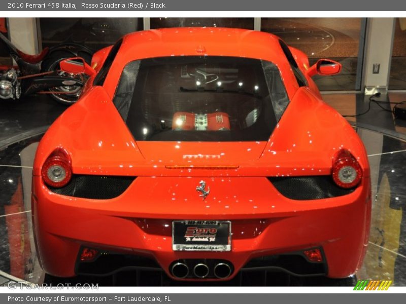 Rosso Scuderia (Red) / Black 2010 Ferrari 458 Italia