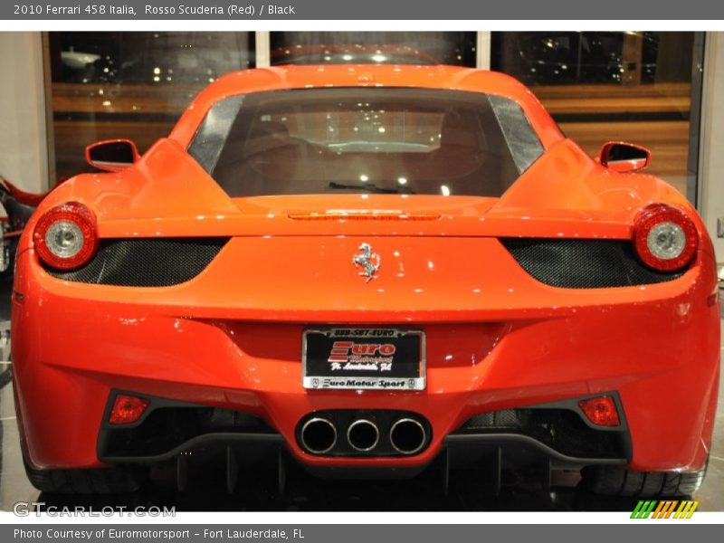 Rosso Scuderia (Red) / Black 2010 Ferrari 458 Italia