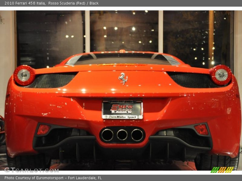 Rosso Scuderia (Red) / Black 2010 Ferrari 458 Italia