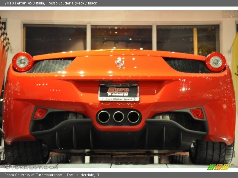 Rosso Scuderia (Red) / Black 2010 Ferrari 458 Italia