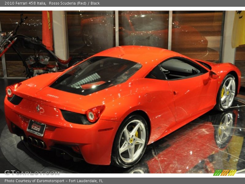 Rosso Scuderia (Red) / Black 2010 Ferrari 458 Italia