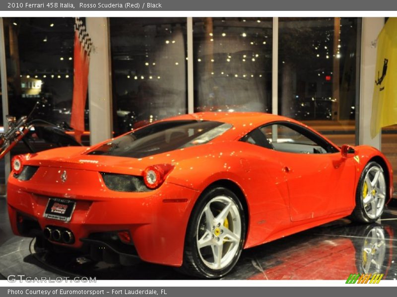Rosso Scuderia (Red) / Black 2010 Ferrari 458 Italia