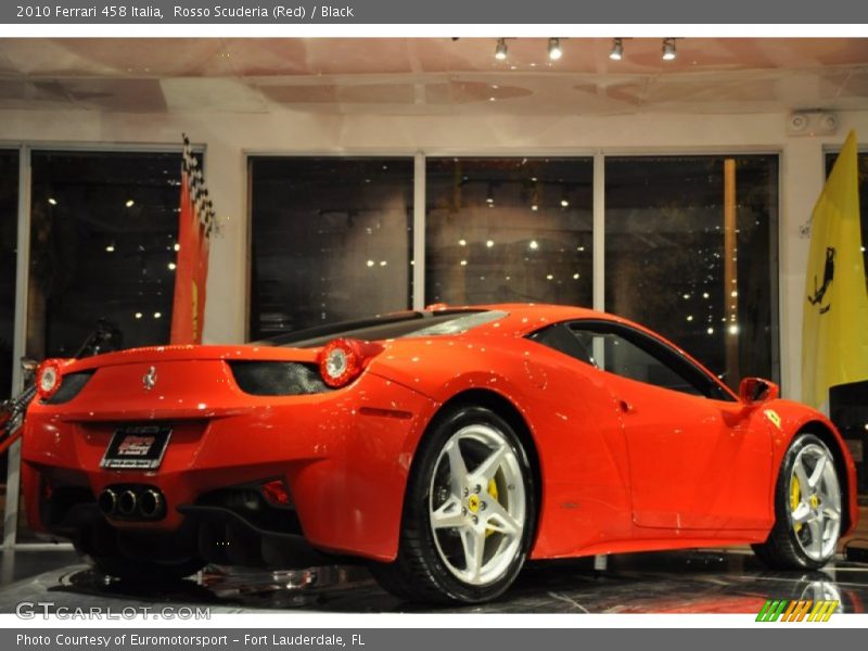 Rosso Scuderia (Red) / Black 2010 Ferrari 458 Italia