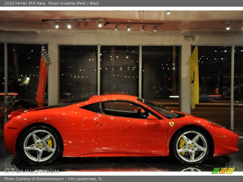 Rosso Scuderia (Red) / Black 2010 Ferrari 458 Italia