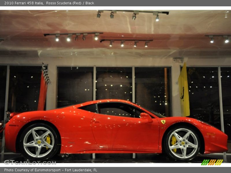 Rosso Scuderia (Red) / Black 2010 Ferrari 458 Italia
