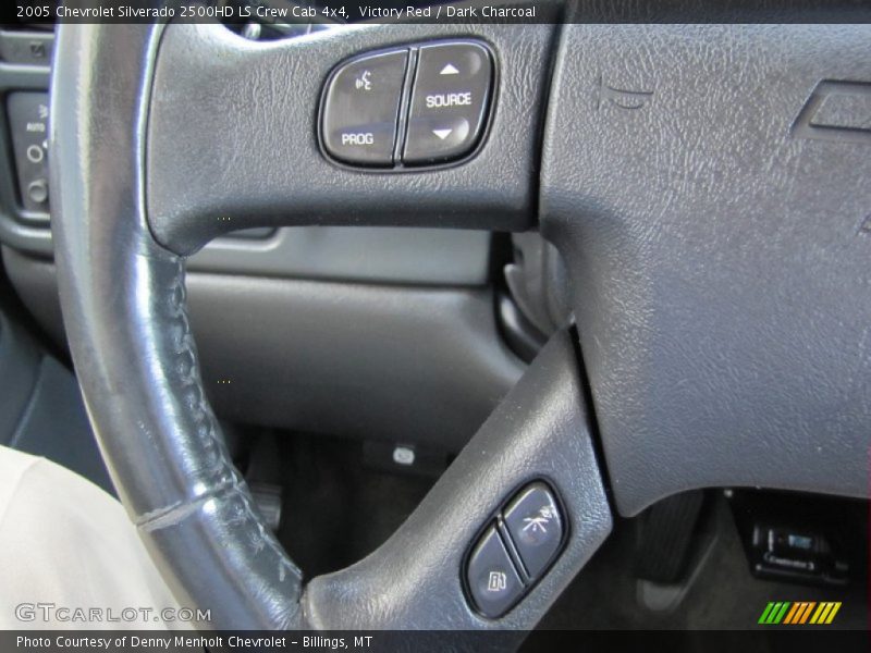 Victory Red / Dark Charcoal 2005 Chevrolet Silverado 2500HD LS Crew Cab 4x4