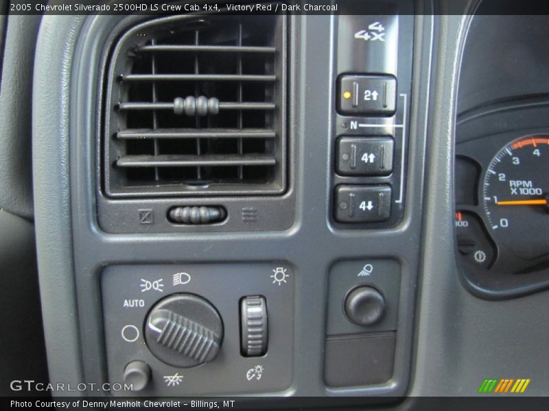 Victory Red / Dark Charcoal 2005 Chevrolet Silverado 2500HD LS Crew Cab 4x4