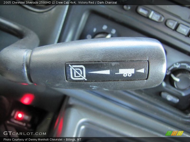 Victory Red / Dark Charcoal 2005 Chevrolet Silverado 2500HD LS Crew Cab 4x4