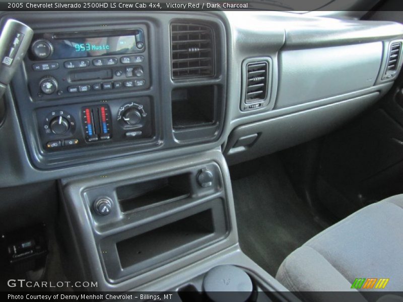 Victory Red / Dark Charcoal 2005 Chevrolet Silverado 2500HD LS Crew Cab 4x4