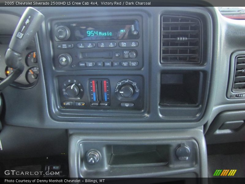 Victory Red / Dark Charcoal 2005 Chevrolet Silverado 2500HD LS Crew Cab 4x4