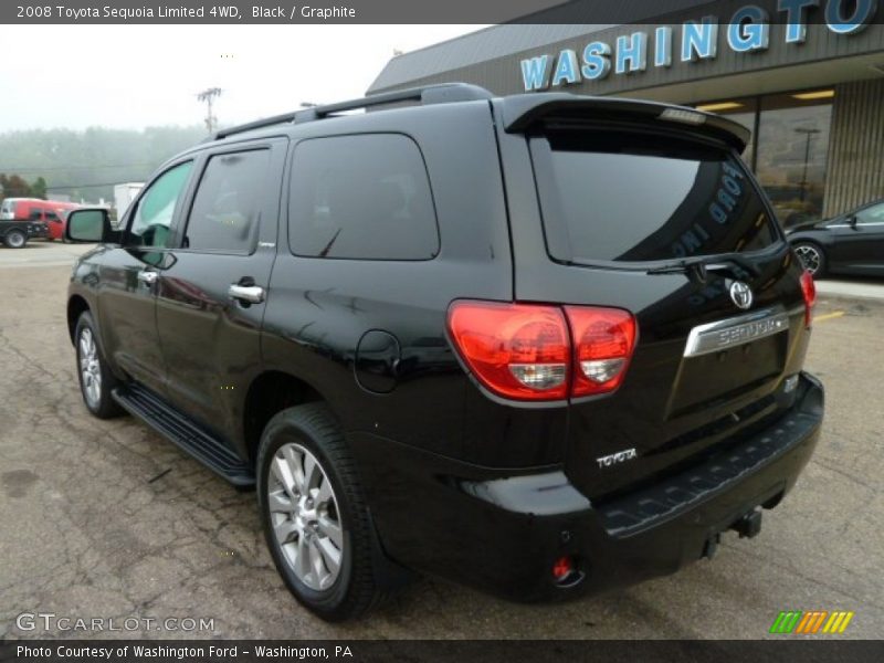 Black / Graphite 2008 Toyota Sequoia Limited 4WD
